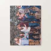 Persoonlijke familiefoto legpuzzel (Verticaal)