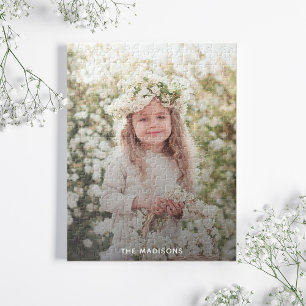 Persoonlijke familiefoto legpuzzel