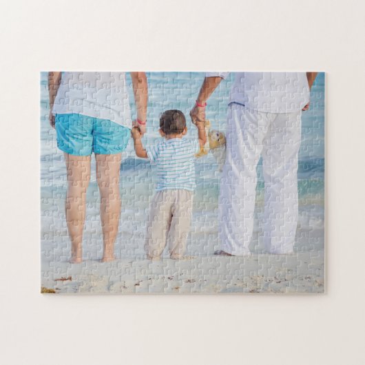 Persoonlijke familiefoto legpuzzel (Horizontaal)