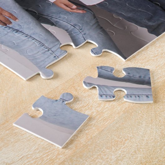 Persoonlijke familiefoto legpuzzel (Zijkant)