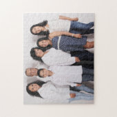 Persoonlijke familiefoto legpuzzel (Verticaal)