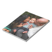 Persoonlijke familiefoto notitieblok (Linkerzijde)