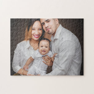Persoonlijke familiefoto op maat legpuzzel