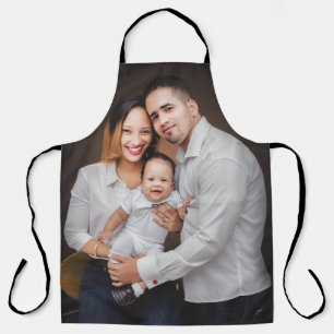 Persoonlijke familiefoto op maat schort