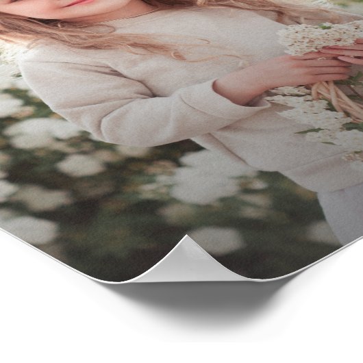 Persoonlijke familiefoto poster (Hoek)