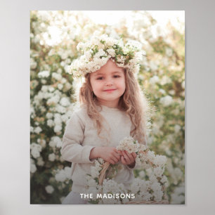 Persoonlijke familiefoto poster