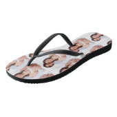 Persoonlijke familiefoto teenslippers (Schuin)