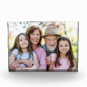 Persoonlijke familiefoto van grootouder fotoblokken (Voorkant)