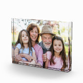 Persoonlijke familiefoto van grootouder fotoblokken (Rechts)