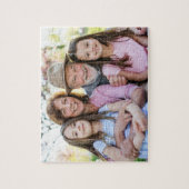 Persoonlijke familiefoto van grootouder legpuzzel (Verticaal)