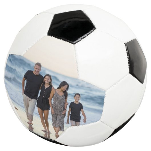 Persoonlijke familiefoto voetbal (Drie kwart)