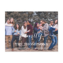 Persoonlijke familiefoto's favoriete cadeaus