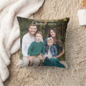 Persoonlijke familiekussensloop cadeau kussen (Deken)