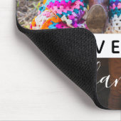 Persoonlijke familiemonogram - Achternaam - Aangep Muismat (Hoek)