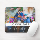 Persoonlijke familiemonogram - Achternaam - Aangep Muismat (Met muis)