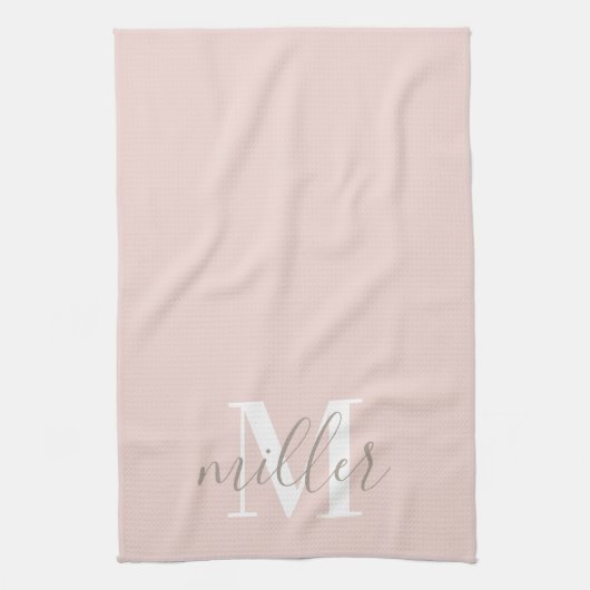 Persoonlijke familienaam Kitchen Handhanddoek Theedoek (Verticaal)