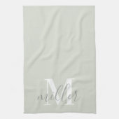 Persoonlijke familienaam Kitchen Handhanddoek Theedoek (Verticaal)