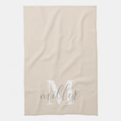 Persoonlijke familienaam Kitchen Handhanddoek Theedoek (Verticaal)
