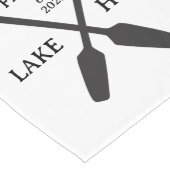 Persoonlijke familienaam Lake House Lange Tafelloper (Hoek)