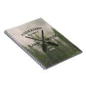 Persoonlijke familienaam Lake House Notitieboek (Rechterzijde)