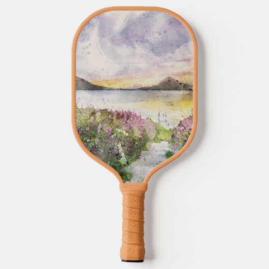 Persoonlijke familienaam Lake House Pickleball Paddle (Achterkant)