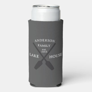 Persoonlijke familienaam Lake House Seltzer Blikjeskoeler