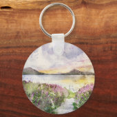 Persoonlijke familienaam Lake House Sleutelhanger (Achterkant)
