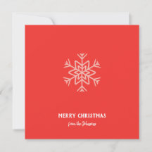 Persoonlijke familienaam Prettig kerstfeest Sneeuw