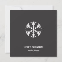 Persoonlijke familienaam Prettig kerstfeest Sneeuw