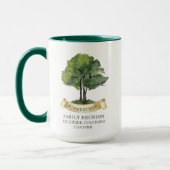 Persoonlijke familiereünie mok (Links)