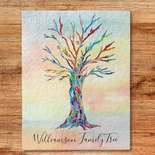 Persoonlijke Familiestamboom Legpuzzel