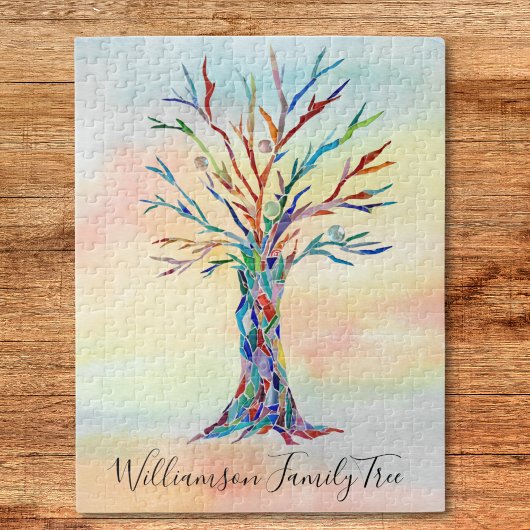 Persoonlijke Familiestamboom Legpuzzel
