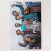 Persoonlijke familietijd foto legpuzzel (Verticaal)