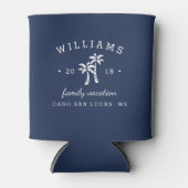 Persoonlijke familievakantie blikjeskoeler (Voorkant)