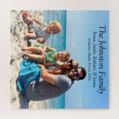 Persoonlijke familievakantiefoto's legpuzzel (Horizontaal)