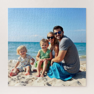 Persoonlijke familievakantiefoto's legpuzzel