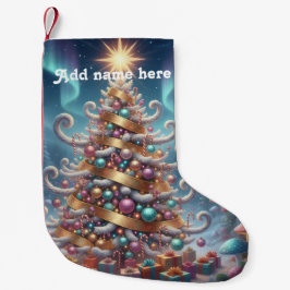 Persoonlijke Fantasievolle Kerstboom - Kleine Kerstsok