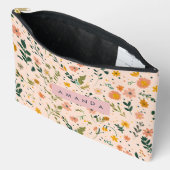 Persoonlijke Fantasievolle Wilde Bloemenweide Etui (Open)