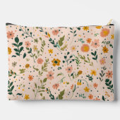 Persoonlijke Fantasievolle Wilde Bloemenweide Etui (Achterkant)