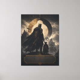 Persoonlijke Fantasy King Vader Canvas Kunst