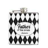 Persoonlijke 'Father of the Bride' Fles Heupfles (Voorkant)