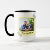 Persoonlijke Father's Day mok cadeau (Links)