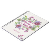 Persoonlijke favoriete dingen notitieboek (Linkerzijde)