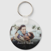 Persoonlijke Favoriete Foto En Namen Sleutelhanger (Voorkant)