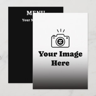 Persoonlijke favoriete foto met tekst menu