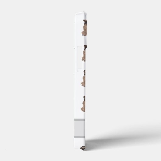 Persoonlijke Fawn Mask Boxer Dog Case-Mate iPhone Case (Achterkant / Rechts)