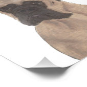 Persoonlijke Fawn Mask Boxer Foto Afdruk (Hoek)