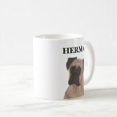 Persoonlijke Fawn Mask Boxer Koffiemok (Voorkant rechts)