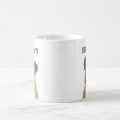 Persoonlijke Fawn Mask Boxer Koffiemok (Center)