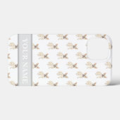 Persoonlijke Fawn Tan Cream Frenchie Dog Case-Mate iPhone Case (Achterkant (horizontaal))